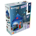 Bresser Junior Telescope 50/360 with tent ტელესკოპი — შეფუთვა და კომპლექტაცია
