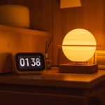 Levitating Saturn Lamp — ფოტო 5