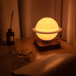 Levitating Saturn Lamp — ფოტო 6