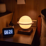 Levitating Saturn Lamp — ფოტო 9