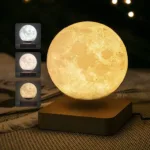 Levitating Moon Lamp — შეფუთვა და კომპლექტაცია