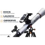 StarSense Explorer აპლიკაცია — ტელეფონის დამაგრება და გაშვება